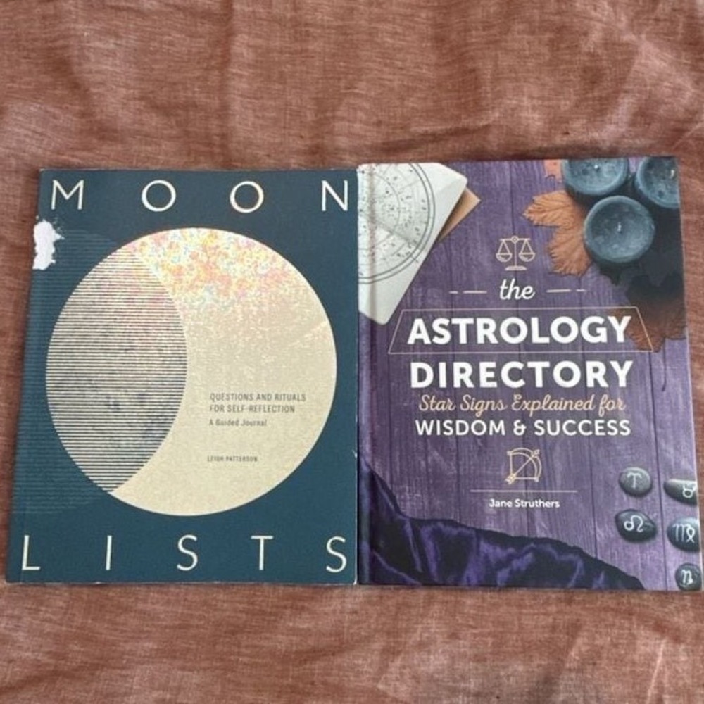 Astrology Directory Jane Struthers Moon Lists Guided Journal Leigh Patterson Set